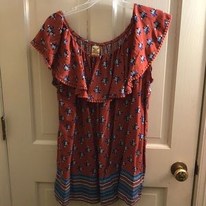 Off the shoulder blouse